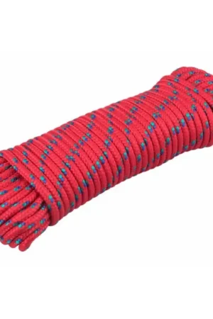 Bestel Nu Extol Premium - Polypropyleen gevlochten koord 6mm x 20m rood