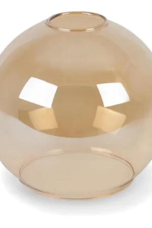 Merkproduct Vervangend glas voor wandlamp AMBER - bruin getint rookglas