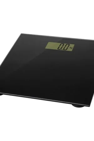 Weekendaanbieding Digitale personenweegschaal 1xCR2032 zwart