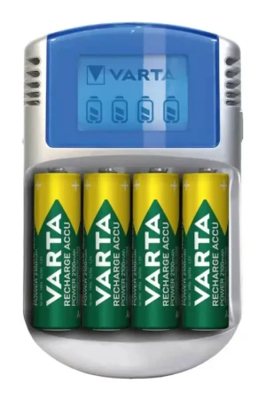 Superprijs Varta 57070201451 - LCD Batterijlader 4xAA/AAA 2600mAh 5V