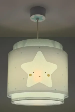 Aanbieding Dalber 76012T - Hanglamp voor kinderen BABY DREAMS 1xE27/15W/230V blauw