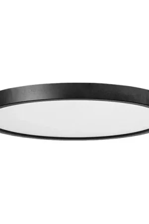 Weekendaanbieding Azzardo AZ5366 - LED dimbare plafondlamp PANKA LED/24W/230V IP40 zwart