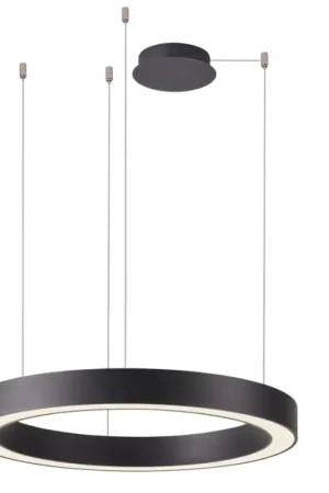 Weekendaanbieding Azzardo AZ5053 - Dimbare LED hanglamp aan een koord MARCO LED/100W/230V zwart + afstandsbediening