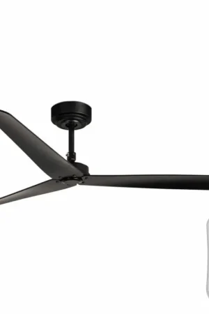 Shop Nu FARO 34100 - Plafondventilator MILOS zwart + afstandsbediening