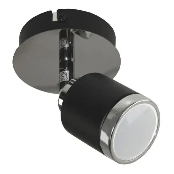 Direct Verzonden Spot ALEC 1xGU10/30W/230V zwart