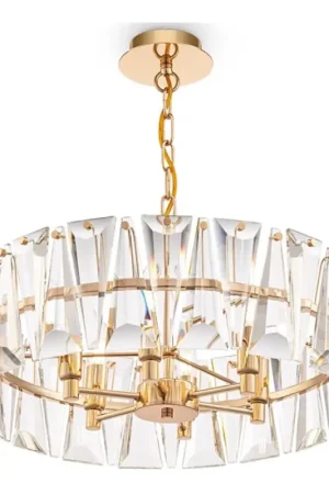 Speciale Aanbieding Maytoni MOD043PL-06G - Hanglamp aan een ketting PUNTES 6xE14/60W/230V goud