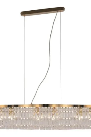 Maytoni DIA005PL-06G - Hanglamp aan een koord DUNE 6xE14/60W/230V goud Veilige Betaling