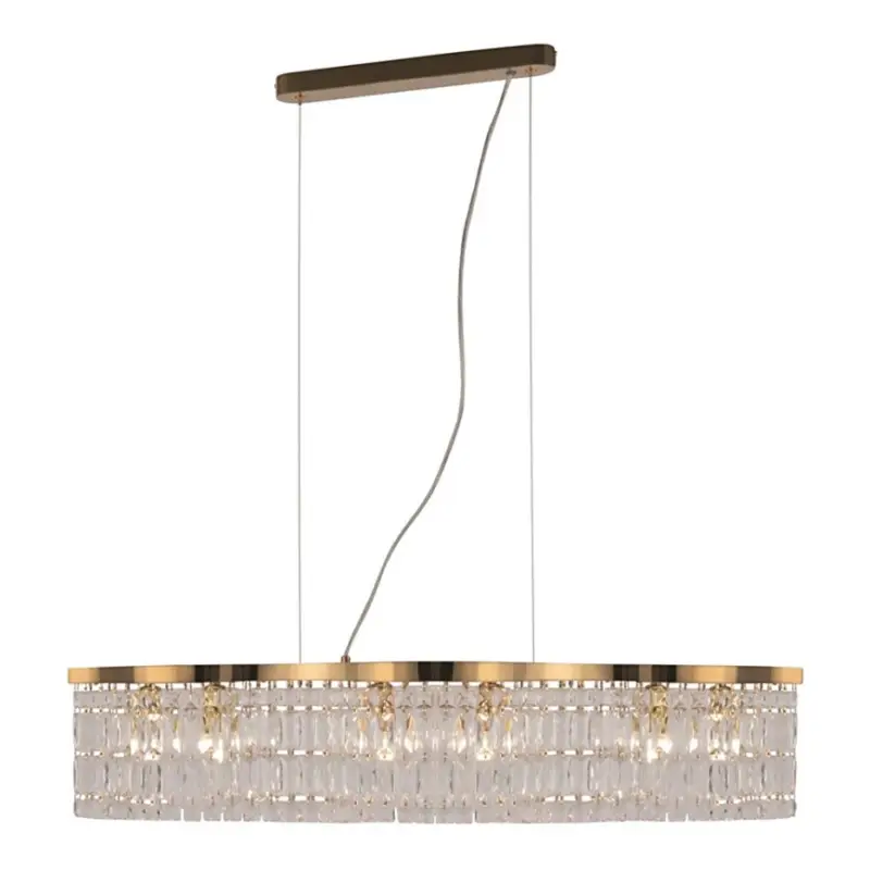 Maytoni DIA005PL-06G - Hanglamp aan een koord DUNE 6xE14/60W/230V goud Veilige Betaling