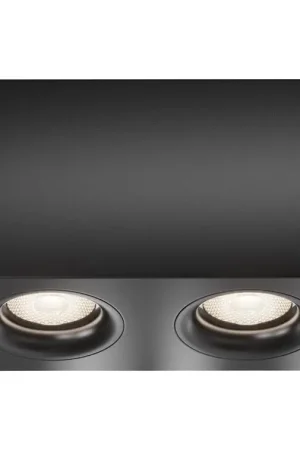 Seizoensaanbieding Maytoni C013CL-02B - Spot SLIM 2xGU10/50W/230V zwart