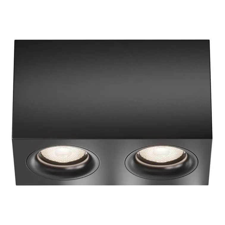 Seizoensaanbieding Maytoni C013CL-02B - Spot SLIM 2xGU10/50W/230V zwart