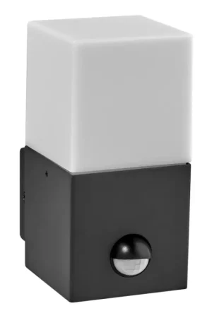 Betaalbaar Ledvance - Wandlamp voor buiten met sensor FIGO SQUARE 1xE27/20W/230V