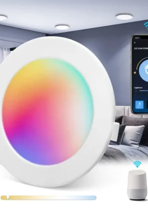 Aigostar - LED RGBW Dimbare en hangende badkamer verlichting MESH Smart LED/6W/230V 2700-6500K IP44 Bestel Nu