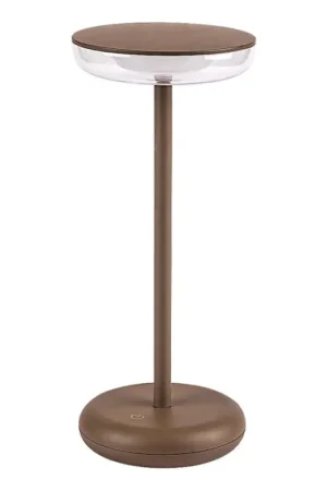Beperkt Aanbod Rabalux - LED Dimbaar rechargeable buitenshuis lamp LED/6W/5V IP44 1800 mAh bruin