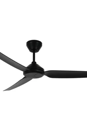Lage Prijs Lucci air 21616349 - Plafondventilator POLIS IP55 zwart + afstandsbediening