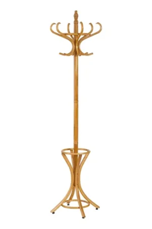 Fabrieksprijs Vrijstaande kapstok 188x49 cm bruin