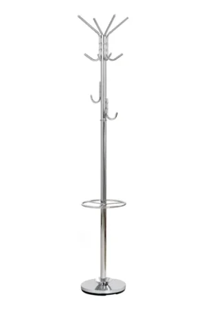 Finale Uitverkoop Staande kapstok 30x181 cm glanzend chroom