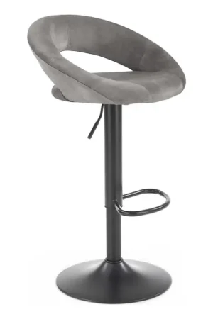 Barkruk 100x48 cm grijs/antraciet Tijdelijk Beschikbaar