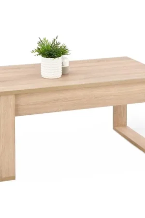 Hete Deal Salontafel met lades NEA 52x110 cm beige/eiken sonoma