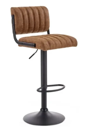 Koop Online Barkruk 109x46 cm zwart/bruin