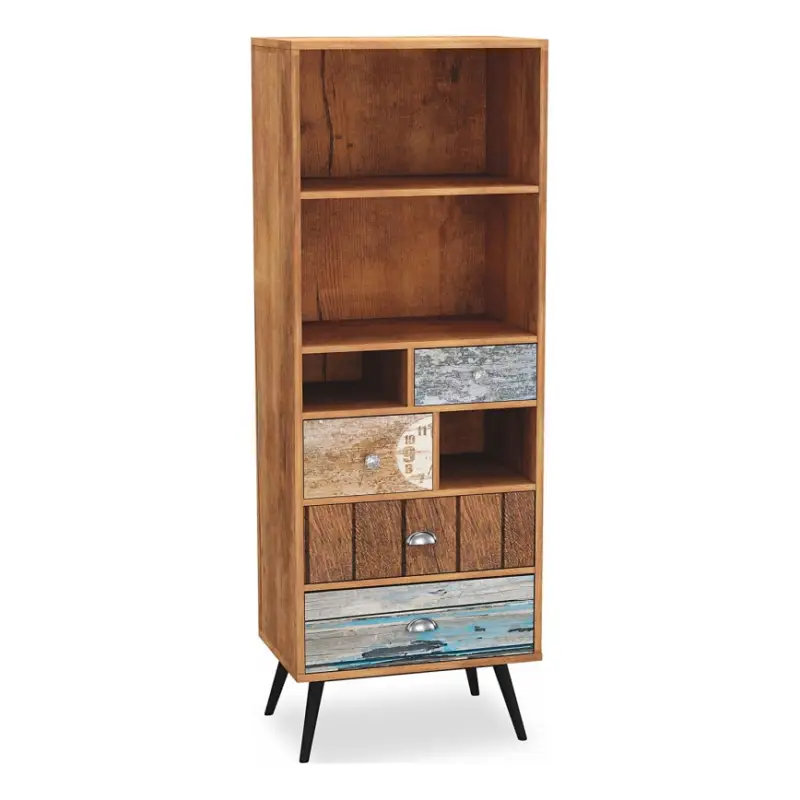 Koop Online Boekenkast MEZO 180x60 cm Wotan eik
