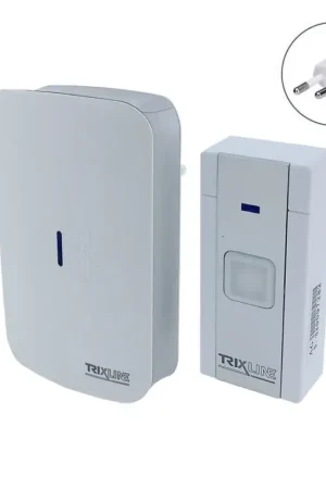 Draadloze deurbel voor stopcontact BELL 230V + 1x23A wit Nieuw