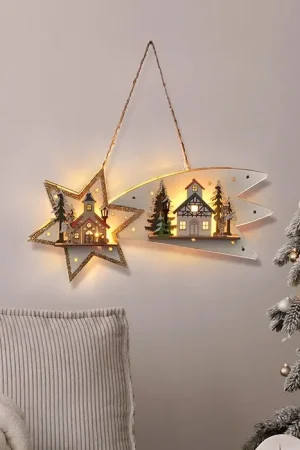 Hoge Kwaliteit Brilagi - LED Kerstversiering LED/2xAA komeet