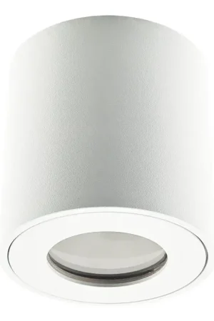 Emithor 48620 - Badkamer spot ALMAN 1xGU10/35W/230V IP44 rond wit Direct Verzonden