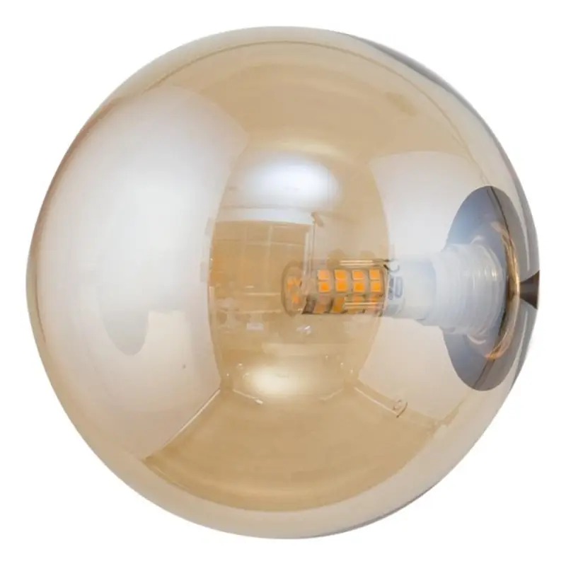 Vervangingsglas voor kroonluchter, tafellamp en wandlamp ORO G9 Ø 14 cm beige Korting