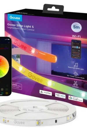 Bestel Nu Govee - Wi-Fi RGBICW Smart PRO LED Strip 5m MATTER- extra duurzaam