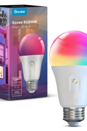 Korting Govee - LED RGBWW Dimbare lamp Smart E27/12W/230V 2700-6500K Wi-Fi