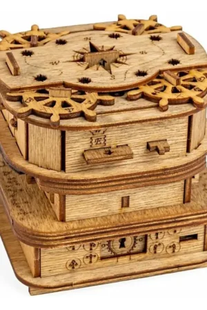 Korting iDventure - Houten puzzel Davy Jones' Kast