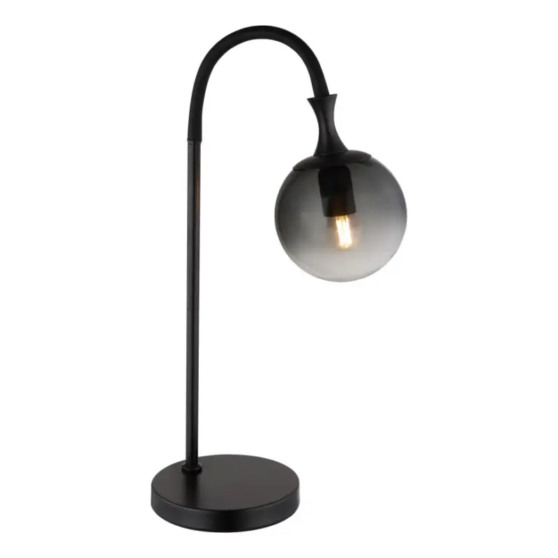 Gratis Retour Globo - Tafellamp 1xE27/10W/230V zwart