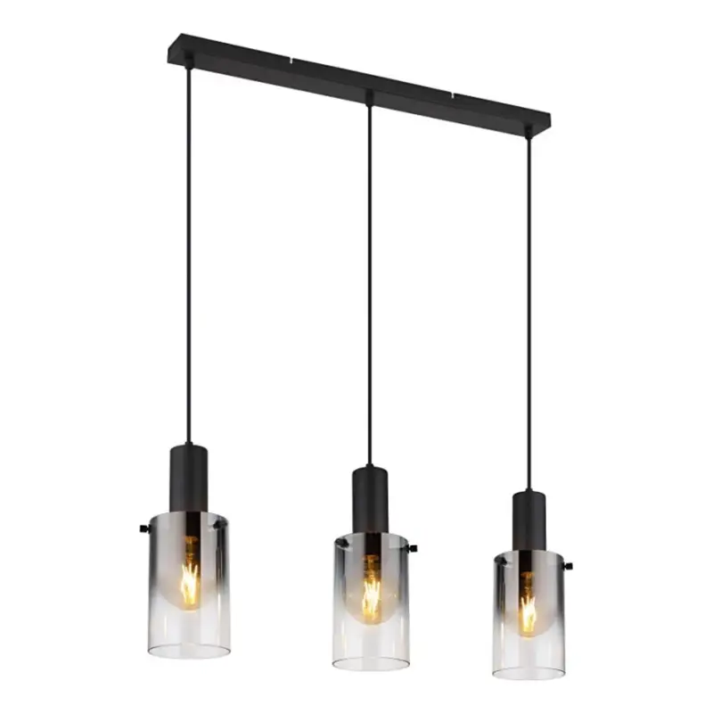 Voordeelprijs Globo - Hanglamp aan een koord 3xE27/40W/230V zwart