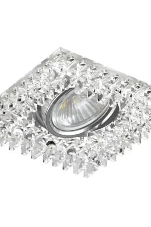 LUXERA 71067 - Inbouwlamp CRYSTALS 1xGU10/50W/230V Meest Verkocht