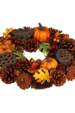 Fabrieksprijs Herfst krans HALLOWEEN diameter 35 cm