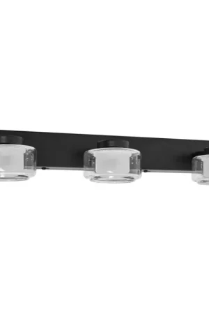 Bestel Nu Ledvance - LED Badkamer wandlamp ORBIS FLAME 3xLED/5,5W/230V 3000/4000K IP44 zwart