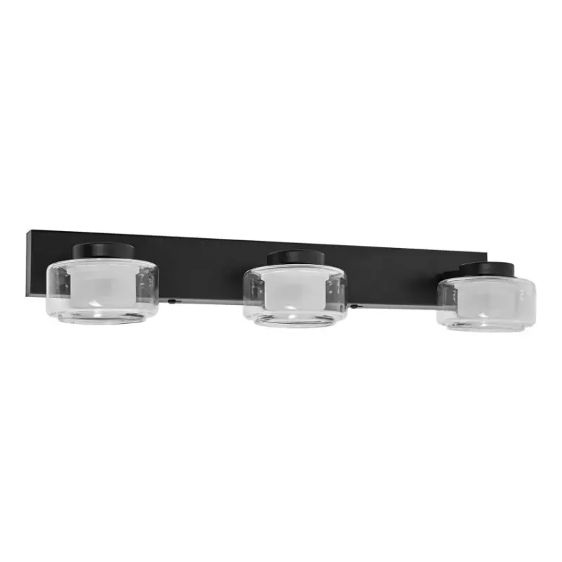 Bestel Nu Ledvance - LED Badkamer wandlamp ORBIS FLAME 3xLED/5,5W/230V 3000/4000K IP44 zwart