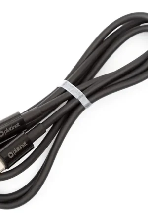 USB-kabel USB-C / USB-C verbindingsstuk 60W 1m zwart Premium