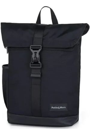 PETITE&MARS - Luiertas voor kinderwagen JACKOB zwart Flitsaanbieding
