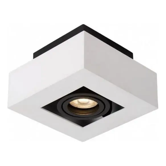 Snelle Levering Spot PITA 1xGU10/30W/230V wit/zwart