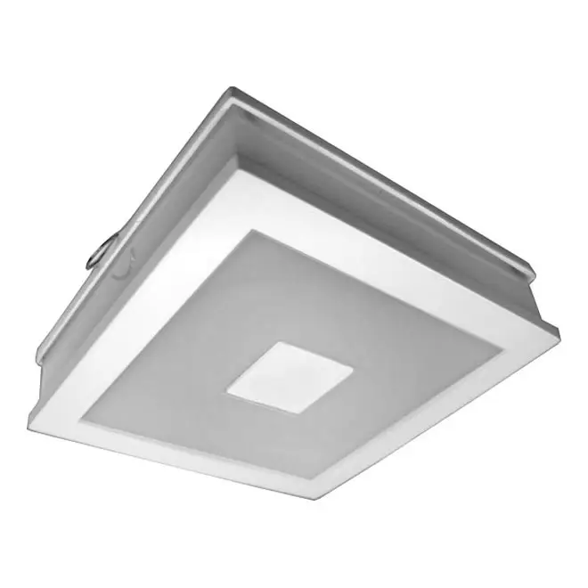 Express Levering LED Hang plafondverlichting SLATER LED/12W/230V 4500K 12x12 cm