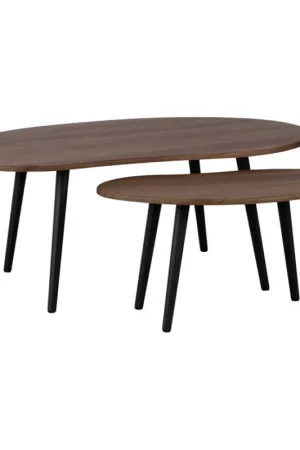 Eglo - SET 2xZijtafel bruin Goedkoop