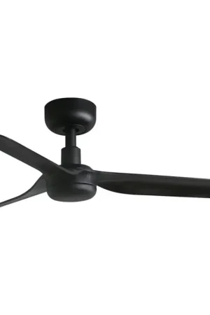 Snelle Levering FARO 33822 - Plafondventilator MINI PUNT S zwart diameter 90 cm + afstandsbediening