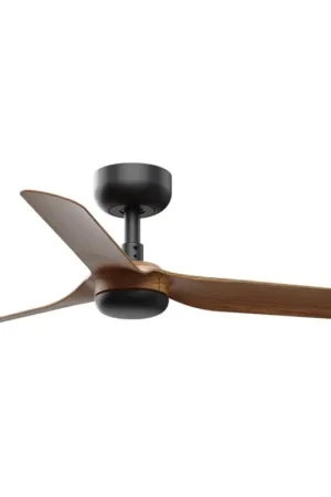 Express Levering FARO 33823 - Plafondventilator MINI PUNT S bruin/zwart diameter 90 cm + afstandsbediening