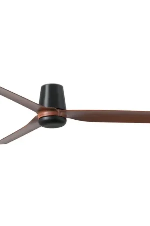 FARO 33831 - Plafondventilator PUNT TUB M bruin/zwart diameter 130 cm + afstandsbediening Express Levering