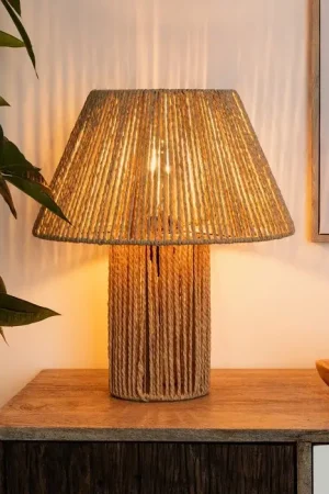 Atmosphera - Tafellamp ADRIA 1xE27/40W/230V jute Gratis Retour