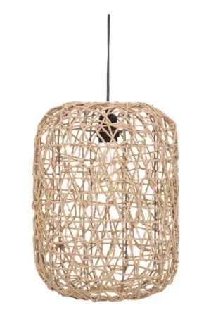 Atmosphera - Hanglamp aan een koord RAAHE 1xE27/40W/230V jute Superprijs