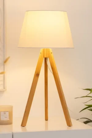 Atmosphera - Tafellamp BAHI 1xE14/40W/230V bamboe Veilige Betaling