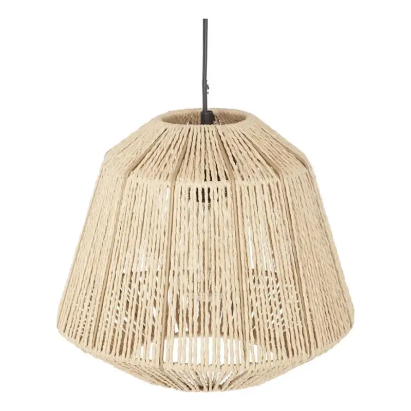 Bestseller Atmosphera - Hanglamp aan een koord JILY 1xE27/40W/230V jute beige