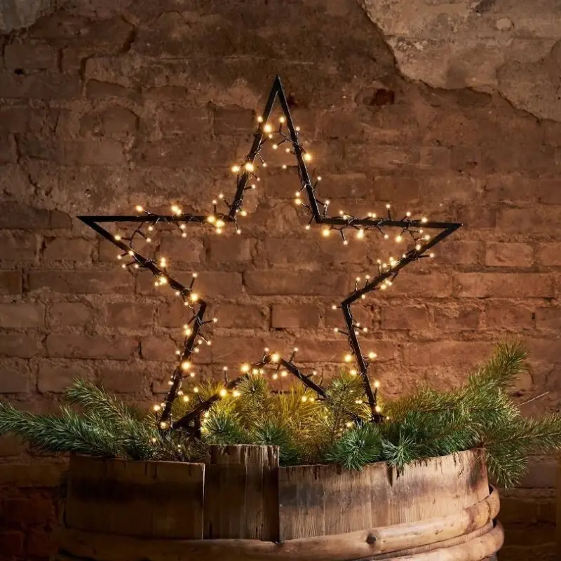 Eglo 411356 - LED Kerstdecoratie voor buiten SPIKY 150xLED/0,066W/31V/230V 90x80 cm IP44 Korting